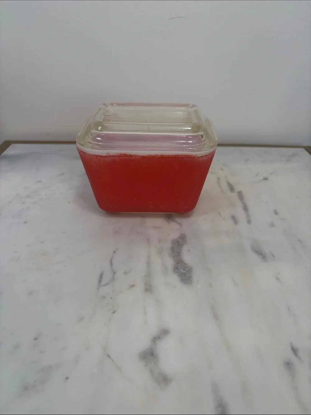 Vintage PYREX A-11 Made in USA 501-B Refrigerator Dish with Clear Lid 501-C